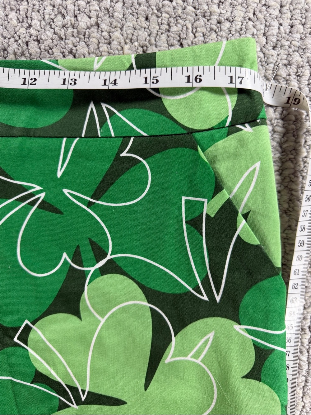 Loudmouth NWOT Golf Lucky Shamrock Clover Skort Green Size 12 - Picture 11 of 12